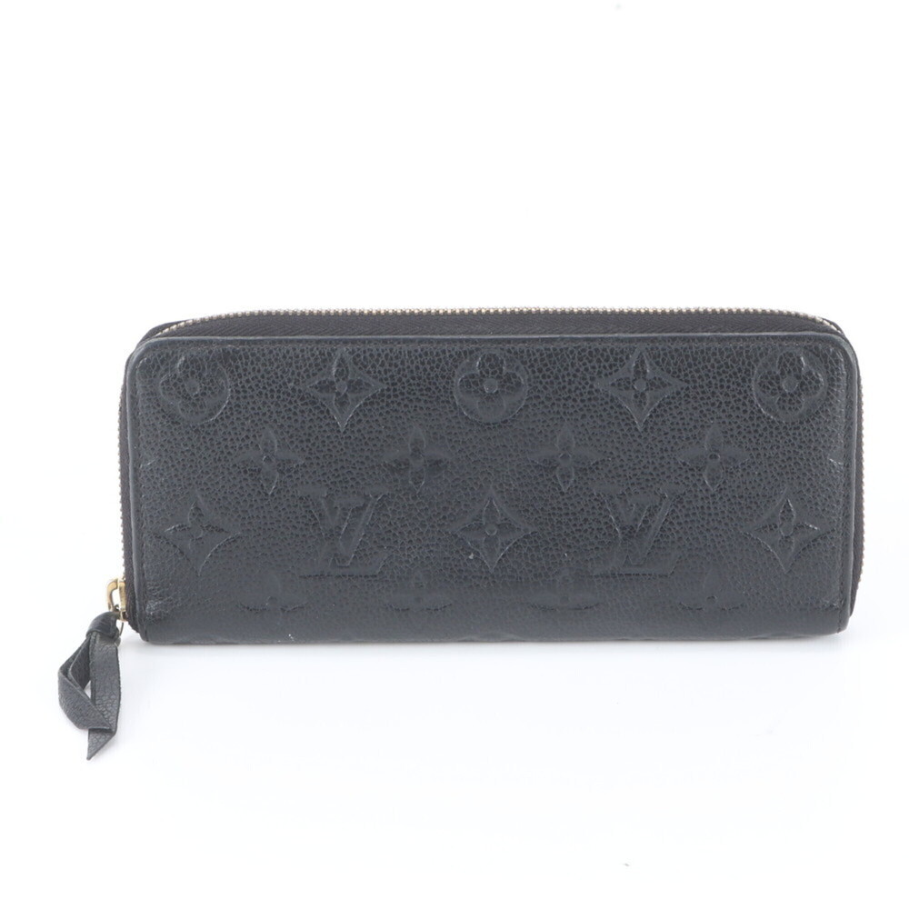 Louis Vuitton Monogram Empreinte Portefeuille Clemence M60171 Leather Long Wa...